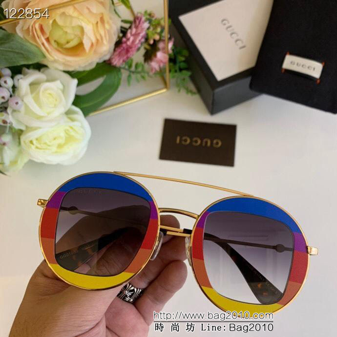 GUCCI古馳 經典款返單 新增顏色 GG 0105S 馬蘇同款 女款太陽鏡  lly1338